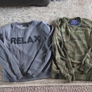 2 Medium Comfy Sweatshirts